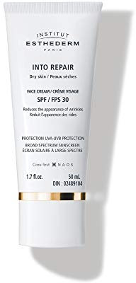 INSTITUT ESTHEDERM Into Repair - Tratamiento Protector Antiarrugas Reafirmante - Para Pieles Reactivas, Intolerantes o Alérgicas al Sol - Ayuda a Proteger del Fotoenvejecimiento - Tubo 50 ml