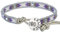 KELITCH Damen Kristall Türkis Armbänder Seed Perlen Muster Charme Armbänder Leder Wrap Armbänder