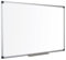 Bi-Office Magnetisches Whiteboard Maya, Trocken Abwischbar, Mit Alurahmen Und Stifteablage, Magnettafel, Memoboard, Lackierte Stahloberfläche, 6 Größen Wählbar, 180 x 90 cm