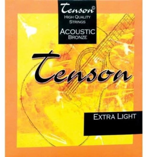 GEWA TENSON Set di corde per chitarra acustica, 80/20 bronzo, custom-light .011-.052
