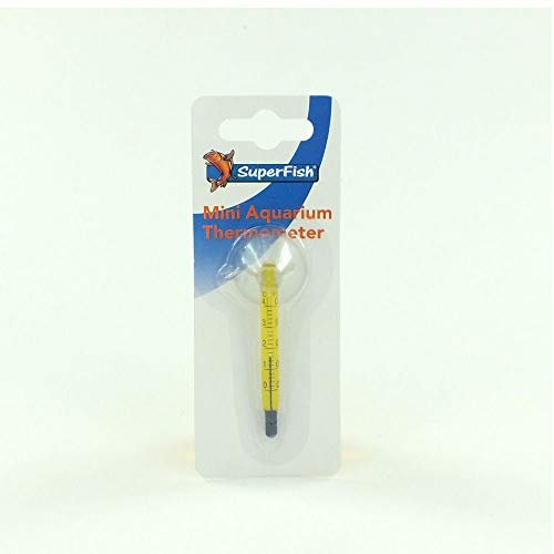 Superfish Mini-Thermometer aus Glas für Aquarien