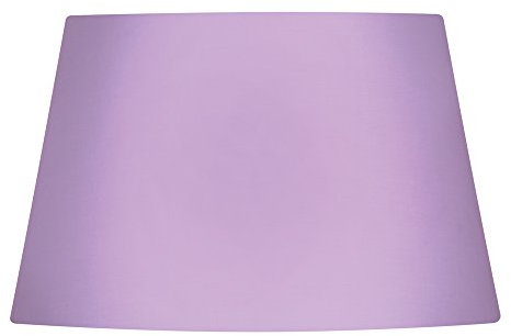 Oaks Lighting Cotton Drum Shade, 14-inch, Lilac