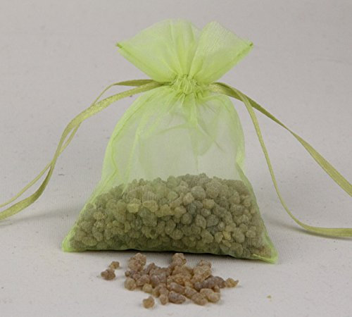 Magic of Life Weihrauch - Echter Weihrauch aus Dubai - 50 g im Organza-Beutel - Mittel - 1 Set, 1 Stück, 1 Beutel
