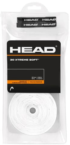 HEAD Unisex-Erwachsene 30 Xtremesoft Griffband, White, Einheitsgröße