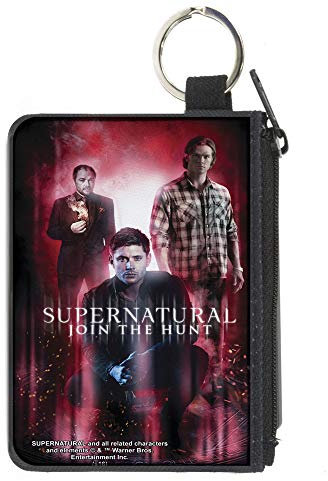 Buckle-Down Damen Canvas Coin Purse Supernatural Mnzgeldbrse, Mehrfarbig, 11 cm x 8 cm