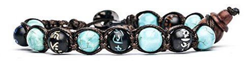 TAMASHII Mantra Tibetisches Armband in Türkis BHS200-07 MainApps