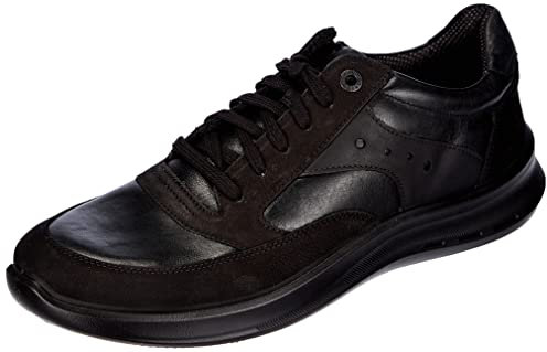 Jomos Herren Starter Sneaker, schwarz, 46 EU X-Weit