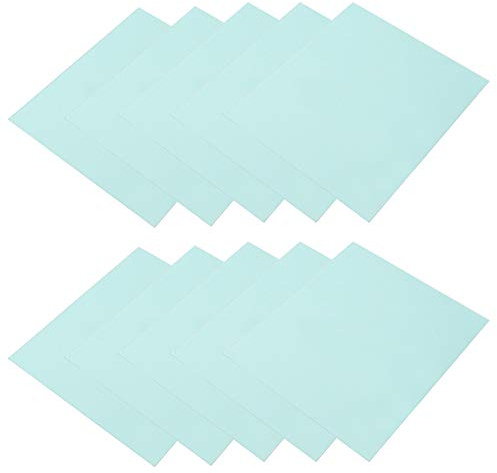 Kadimendium 10Pcs 138x122mm Schweißhelm Transparente Schutzplatte Ersatzlinse Industriebedarf Haube Klare Linsenabdeckung Schweißschutzlinse Ersatz
