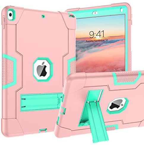 BENTOBEN Schutzhülle für iPad Air 3 2019, iPad Pro 26,7 cm (10,5 Zoll) 2017, 3-lagig, robust, stoßfest, mit Ständer, Schutzhülle für iPad Air 3. Generation/iPad Pro 26,7 cm (10,5 Zoll) 2017,