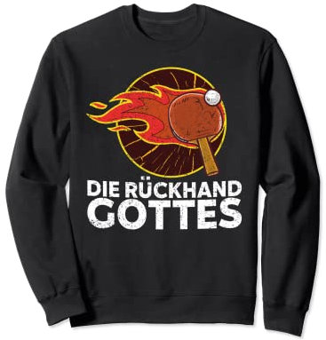 Tischtennis Trikot Kleidung Training Tisch Tennis Lustig Sweatshirt