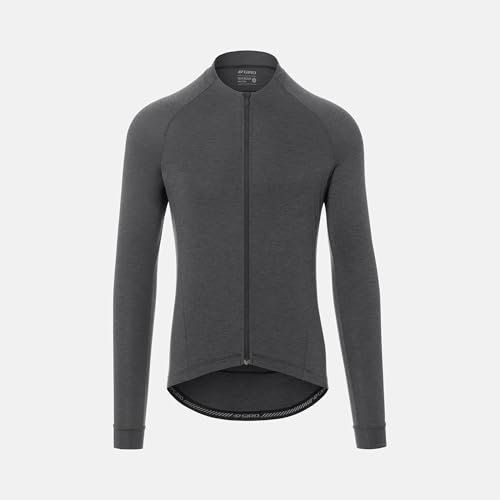 Giro New Road T-Shirt Charcoal Heather L