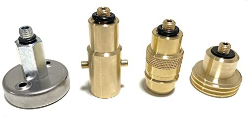 GPL LPG Adapter Tankadapter Set M10 Euronozzle, ACME, Dish, Bajonett 10mm