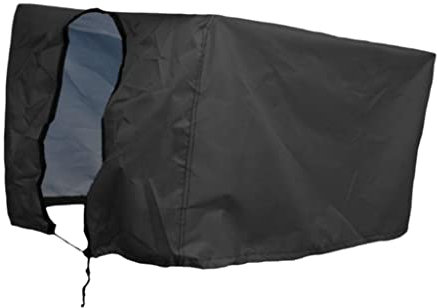 Gardens Wagon Cover - Waterproof Rain Cover for Picnic Trolley, Camping Cart, Folding Cart, Black