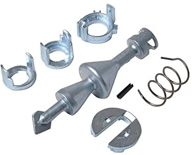 Riloer Kit di riparazione cilindro serratura porta anteriore sinistra destra serratura barilotto kit di riparazione Compatibile con BMW Serie 3 E90 berlina 2005-2011 Compatibile con BMW Serie 3 E91