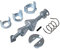 Riloer Kit di riparazione cilindro serratura porta anteriore sinistra destra serratura barilotto kit di riparazione Compatibile con BMW Serie 3 E90 berlina 2005-2011 Compatibile con BMW Serie 3 E91