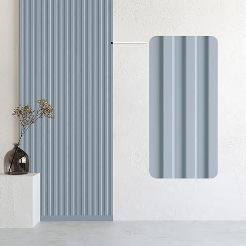 Bildershop-24 Wandpaneele & Deckenpaneele Dekowa MUSTER (ca. 10 cm lang) in Wellenblau Blau