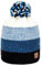JAIL JAM hochwertige Unisex Winter Woll-Mütze mit Bommel, Herren Strickmütze, Damen Mütze Winter, Mütze:Royal Blue