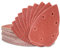 FEIHU 60 Stück Klett-Schleifdreiecke Maus Detail Schleifpapier, 6 Loch 95x140 mm Maus Schleifblätter 60 80 100 120 180 240 Körnung für Black und Decker Palmschleifer
