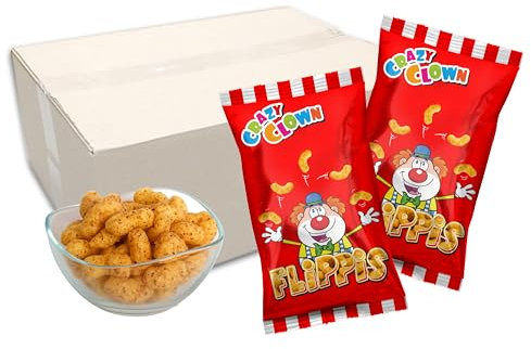 Capico Erdnussflips Crazy Clown Flippis 100x10g Tütchen
