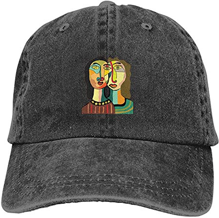 Golf Hüte Pablo Picasso-Kunst Sonnenblende Mütze Casual Baseball Mütze Vintage Baseball Kappe Für Damen, Tennis, Golf