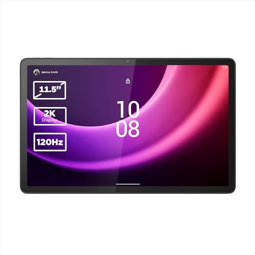 Lenovo Tab P11 (2nd Gen) Android Tablet| 11-inch 2K Display | 128GB | Wi-Fi 6E | 6GB RAM | Storm Grey (Renewed)