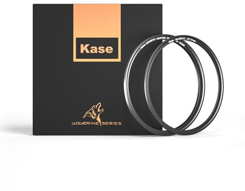 Kase Wolverine Kit de bague d'adaptation magnétique 95 mm pour conversion d'objectif et filtre