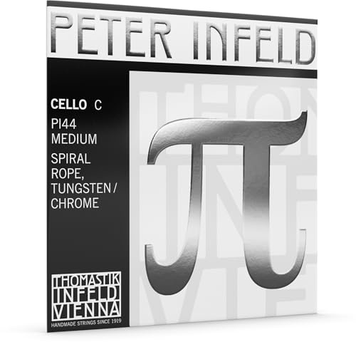 Thomastik Peter Infeld C-Saite für Cello 4/4 Medium Spiral-Kern, Wolfram-Chrom umsponnen - PI44