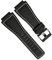 QTYQWC 33 * 24 mm konvexes Ende italienisches Leder-Uhrenarmband für Bell-Serie BR01 BR03 Gürtel Ross Rubber Man Strap