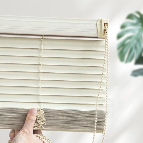 Aluminium Jalousien - verdunkelnde wasserdichte horizontale Fensterläden für Badezimmer und Küchen - einfache Einstellung des Lichts - kundenspezifische Breite x Höhe verfügbar