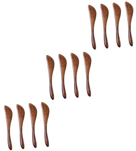 OUNONA 3 Sätze Phoebe Marmeladenmesser Käseschnitzen Butter Wurstwaren Marmeladengriff Verteilmesser Gelee Zuckerguss Messer Streichen Aufstriche Kuchen Marmelade 4 Stück * 3
