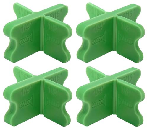 Rrlihjgu Lames Composite pour Terrasse | Espaceurs Multifonctions 4 Pièces pour Planches - Accessoires pour Installation de Sols Extérieurs et Bricolage - Utilisation Domestique