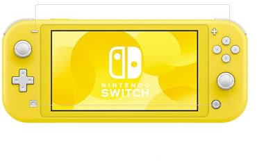 Straße Game Protection Écran Verre Trempé pour Nintendo Switch Lite + Chiffon Microfibre – Anti-Rayures, Anti-Traces, Haute Résistance 9H
