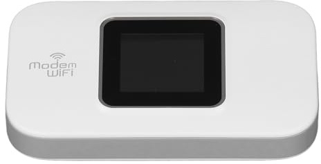 Naroote Punto de Acceso WiFi Móvil, Enrutador Portátil 4G LTE, Pantalla a Color, Conectividad Inalámbrica para Viajeros y Nómadas Digitales, Material ABS