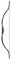 Longbowmaker Traditioneller Ungarischer Stil Bogenschießen Handgefertigt 30 lbs Recurve Bogen Langbogen