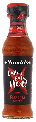 Nando's Peri-Peri Sauce XX Hot 125g - Pack of 2