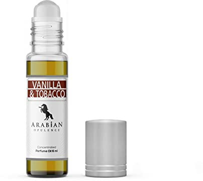 FR273 VANILLE & TOB. Parfümöl für Männer. 6 ml Roll-on-Flasche. Arabische Opulence. Süß/Tob/Vanille/Balsamico/warm-würzig