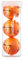 Chromax Golfbälle, M5, Metallic, 3 Stück, Orange