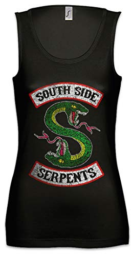 Urban Backwoods South Side Serpents Damen Frauen Tank Top Shirt Schwarz Größe L