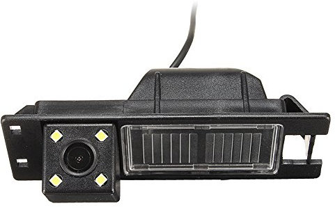 Rückfahrkamera Einparkhilfe Hilfslinien (Schwarz) für OPEL Astra Corsa C D Vectra C Meriva Tigra TwinTop B Zafira B Alfa Romeo 156 159 166 147 Brera Spider 05-14