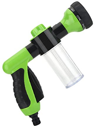 Schaumpistole Hochdruckreiniger Autowaschpistole Wasser Sprayer Autowäsche Bewässerung 6M(Grün)