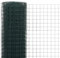 Tidyard Drahtgeflecht Maschendrahtzaun mit PVC-Beschichtung- Hundezaun Katzenzaun Hühnerzaun, grün, 0,5 m H?he, 10 m Rolle, Maschenweite 19 x 19 mm (L x B), Drahtst?rke 0,9 mm