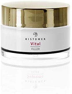 Histomer Crema Viso Antirughe Anti-Età Bio HLS Vital Filler, Crema Viso 24h Pelli Mature 45-55 Anni, Effetto Lifting Viso e Riempimento Rughe, Azione Illuminante, Rassodante, Elasticizzante - 50 ml