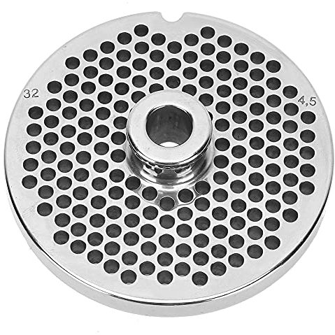 Stainless Steel Meat Grinder Plate Discs Blades, Precision Cutting Blades, Replacement Meat Grinder Knife for Mixer and Chopper Attachment(4.5mm)