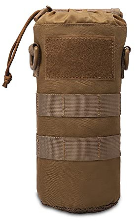 ACEXIER Tactique Pliable Bouteille D'eau Poche Molle Porte-Bouteille D'eau Sac Voyage Survie Kit Titulaire Accessoire Poche pour Camping