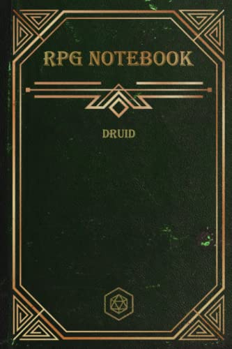 RPG Notebook: Druid (Quaderni Classi D&D, Band 1)