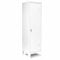IDMarket - Armoire vestiaire ESTER porte métal blanc design industriel
