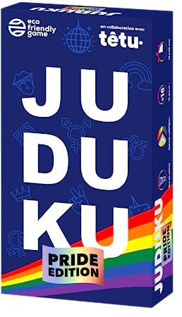 ATM Gaming - JUDUKU Gesellschaftsspiele Pride Edition – LGBT – Neues Abendspiel in Partnerschaft mit Stur – Gesellschaftsspiel LGBTQIA