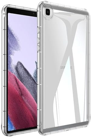 Coque pour tablette Samsung Galaxy Tab A7 10,4 (2020), coque souple transparente pour SM-T500/T505/T507, absorption des chocs, coque fine et légère, blanc