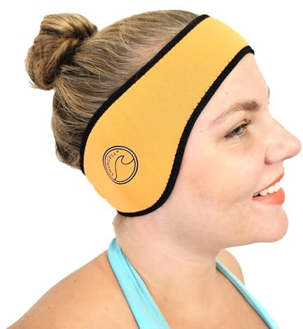 Bandeau SwimCell pour hommes et femmes - 4 mm - Néoprène thermique - Pour la natation, la course à pied, le cyclisme et le ski - Réversible et ajustable