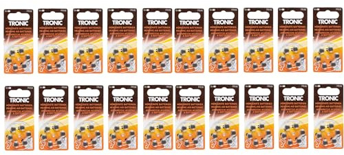 Tronic Hörgeräte Batterien 6 Stück je Packung PR48 (20)